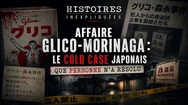 Affaire Glico-Morinaga :Le Cold Case Japonais que Personne n'a Résolu