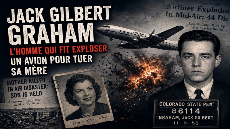 Jack Gilbert Graham : l’homme qui fit exploser un avion pour tuer sa mère