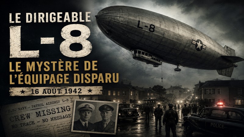 Le dirigeable L-8 : le mystère de l’équipage disparu en plein vol